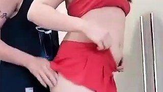 Amateur babe doggystyle