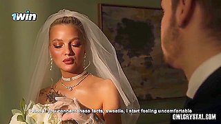 The Luxury Bride Is Left Alone With The Photographer And Cheats On Her Groom