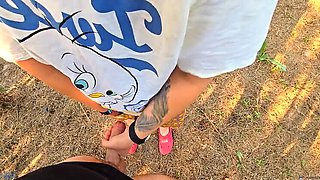 Step Mom Helps Son Cum Quick After Catching Him Jerking Off