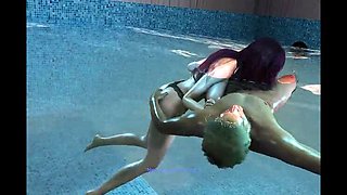 Kiwi Hentai - 3D Animation 4K: Caught Fucking My Boyfriend's Friend in Public (Big Ass, Deep Throat, Cuckold)