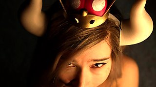 BigTittyGothEgg Sucking And Riding BBC Monster Cock