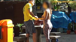 Hot Bubble Butt Brazilian Surrenders to Hard Passion