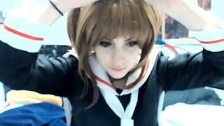 Amateur Webcam Teen Masturbates And Teases