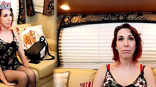 Great Big Boobs On Masturbating Redhead