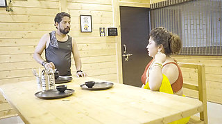 HUSBAND AND WIFE BOTH FUCKED TOGETHER WITH THEIR SERVANT, A HARDCORE THREESOME SEX STORY