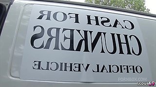 Fat Chubby Mexican Girl with biggest Ass and Tits Pick Up and seduce to Interracial Fuck