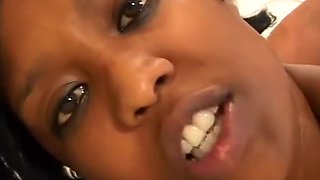 Marc Cummings In Horny Black Cheerleader Taking White Cock