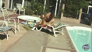 The Area by the Outdoor Pool Is Once Again Seeing an Uptick in Hairy Blondes