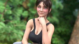 Sexy anime girl in japanese cosplay brings 3D fantasy to life