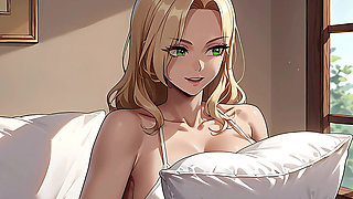 Pillow Humping Slumber Party (hentai Goddess POV)