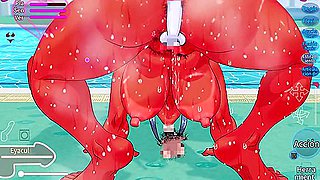 Aya Workouts - Fucking Ayas Hairy Pussy Until She Comes With Car Toon And Anime Hentai