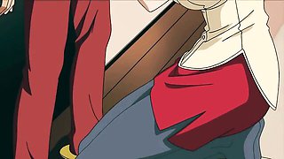 Handjob video with steamy tomato from Hentai PD