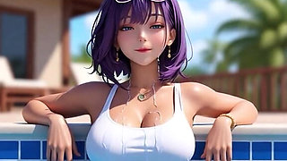 Towa's Naughty Beach Day: Sun-drenched Curves to Sensual Soak the Reveal You Crave