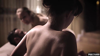 PURE TABOO - Lena Paul coaxed into anal with boss' husband