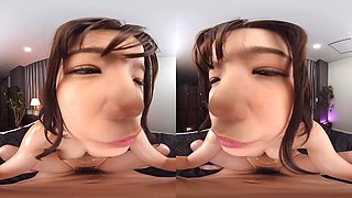 Umi Natsukawa in Young Wife First Day on the Job for Shameful Sex - KMPVR