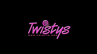 Twistys - Nataly Von starring at A Bikini Kin