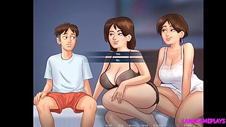 Landlady milf Lanagameplays loves watching a super-kinky guy get hard for her