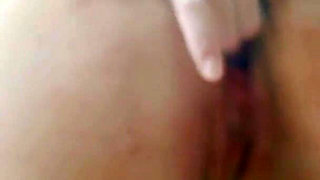 Stretching My Pussy with Monster Dildo