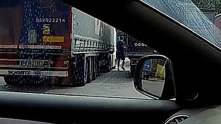 Titty Tuesday Blindfold Truck Stop Fun