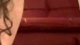 Big boobs russian milf toys her ass on webcam