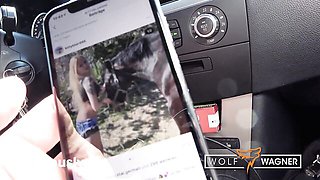 Kitty Blair and Petite Blonde's petite blonde video by Wolf Wagner Com