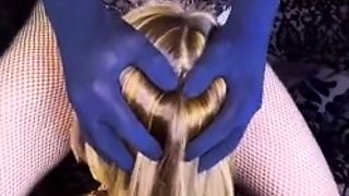 Nikumaluya Deepthroat On The Couch