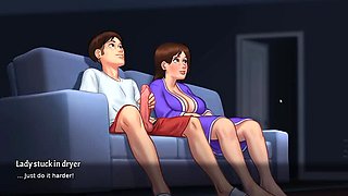 Step Sister Fucks Anon in Hot Summer Sex - Summertime Saga Part 7 Hentai