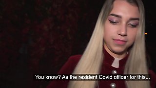 Elena Vedem Gets Deepthroat Blowjob Exam Fucked POV Doggystyle