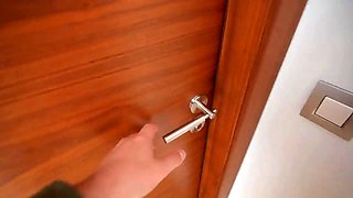 Secret Lesbian Sex with Bunny Blondy Turns a Into Hot Fucking Foursome with Our Big Bouncing Tits & Asses -