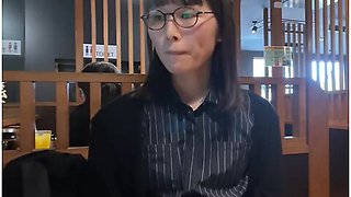 Nasty Office Worker Woman Eats Yakiniku Alone On Holidays