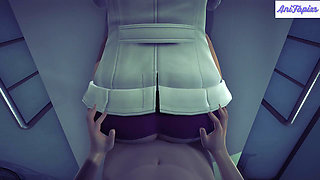 Hot Doctor Demonstrated New Healing Sex - 3D HENTAI