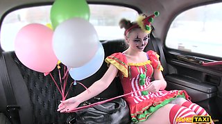Valentine's Day Squirt: Lady Bug's Hot Car Ride with a Horny Driver