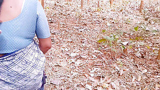 Indian Outdoor Sex. Desi Bhabi Secret Fucking Hubby in Forest. Telugu Dirty Talks.