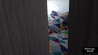 Rebel daughter-in-law makes me SPUNK ROCK-HARD when I get up