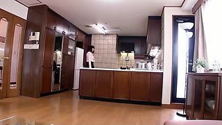 Japanese Teenage seduce to First Time Sucking