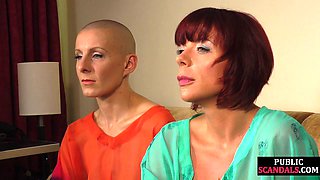 Seductive Vixen Humiliated and Overwhelmed in Public Play