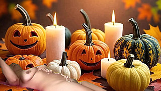 Hot Sex Halloween Picnic with Garabas and Olga