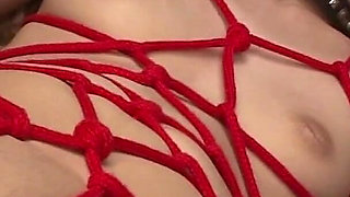 Bound Brunette MILF Endures Intense Toy and Finger Torment