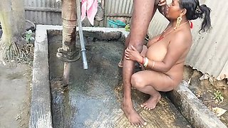 Indian Bhabhi Peeing During Sex - Big Ass Anal Fuck with Devar