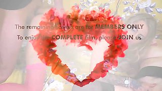 AGEDLOVE Big white dick shared by two blondes