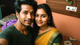 Indian Bangali Bhabhi New Couple Newly Merried Injoy Indoor Bed Romance By -Snapchat143