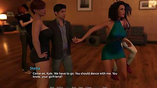 American Wife Cheats With Erotic Dance - Just Married Cuckold Story - Full HD Uncensored