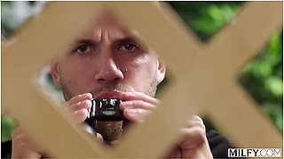 Married Aviana Violet Fucks Peeping Neighbor