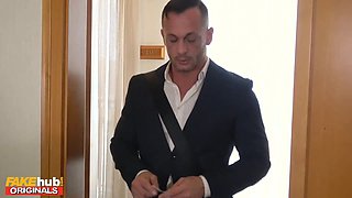 Fakehub - bride not to be sonya durganova cheats on her future spouse in a motel while on hen do with french biz man with Big Cock