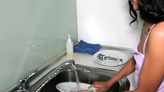 Amateur Thai teen Lisia wants dessert