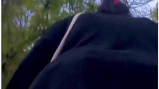 Upskirt No Panties - Just Walking In Public Without Panties And Flashing Pussy
