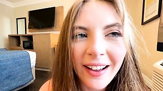 Bang Real Teens-Catholic School Girl Zoey Zimmer Gets