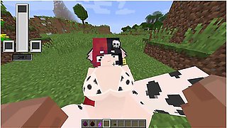 Sexy Cow Cosplay Ellie Xhatihentai Gameplay With Car Toon