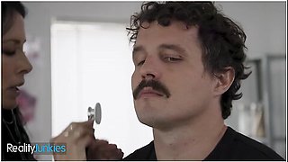 Reagan Foxx And Robby Apples - He Returns To The Clinic Over And Over To Be Treated By The Gorgeous Nurse