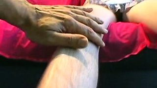 Mature brunette amateur giving a great POV blowjob